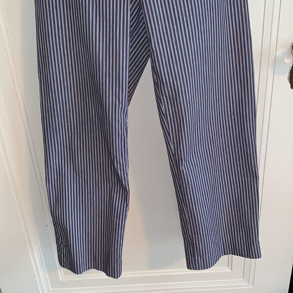 Company Ellen Tracy navy blue striped pants - Picture 3 of 8